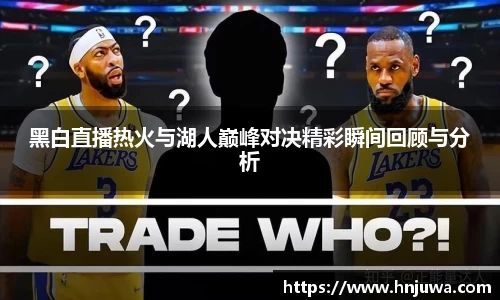 黑白直播热火与湖人巅峰对决精彩瞬间回顾与分析